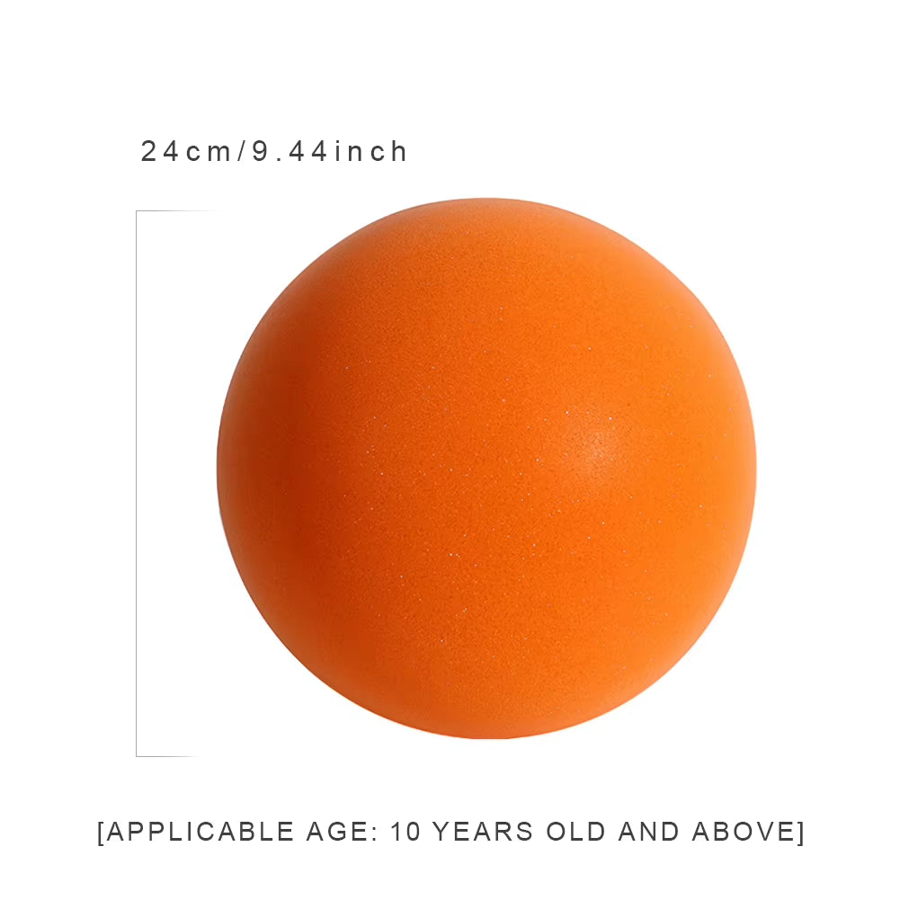 24/21/18Cm Bouncing Mute Ball Indoor Silent Basketball Silent Soft Foam Basketball Child Sports Toy Game Bounce Basket Balls