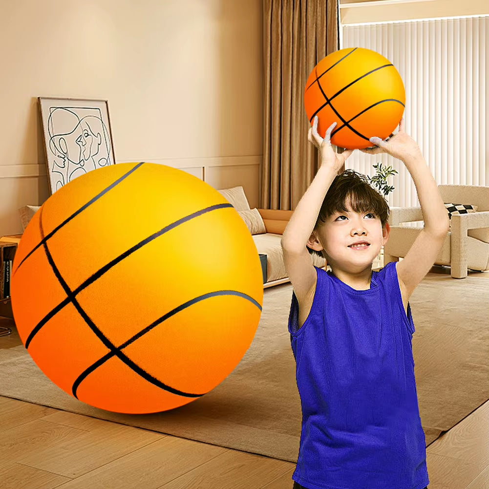 24/21/18Cm Bouncing Mute Ball Indoor Silent Basketball Silent Soft Foam Basketball Child Sports Toy Game Bounce Basket Balls