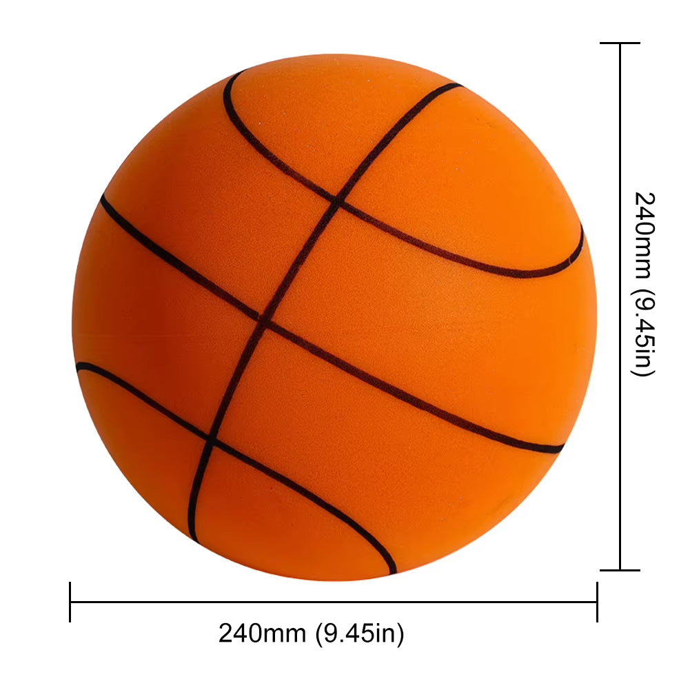 24/21/18Cm Bouncing Mute Ball Indoor Silent Basketball Silent Soft Foam Basketball Child Sports Toy Game Bounce Basket Balls