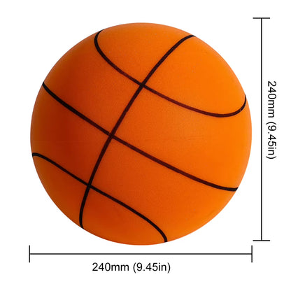 24/21/18Cm Bouncing Mute Ball Indoor Silent Basketball Silent Soft Foam Basketball Child Sports Toy Game Bounce Basket Balls