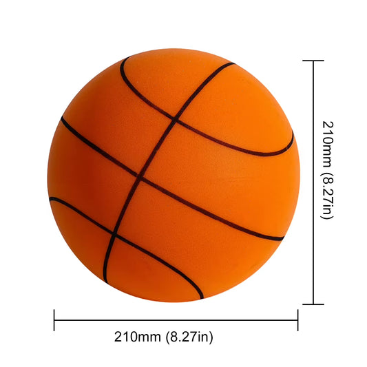 24/21/18Cm Bouncing Mute Ball Indoor Silent Basketball Silent Soft Foam Basketball Child Sports Toy Game Bounce Basket Balls