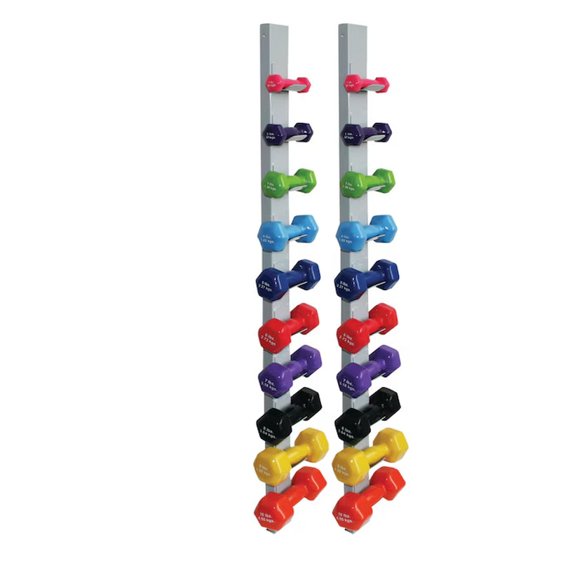 Vinyl 2 -Piece Set 5-Lbs. Dumbbell