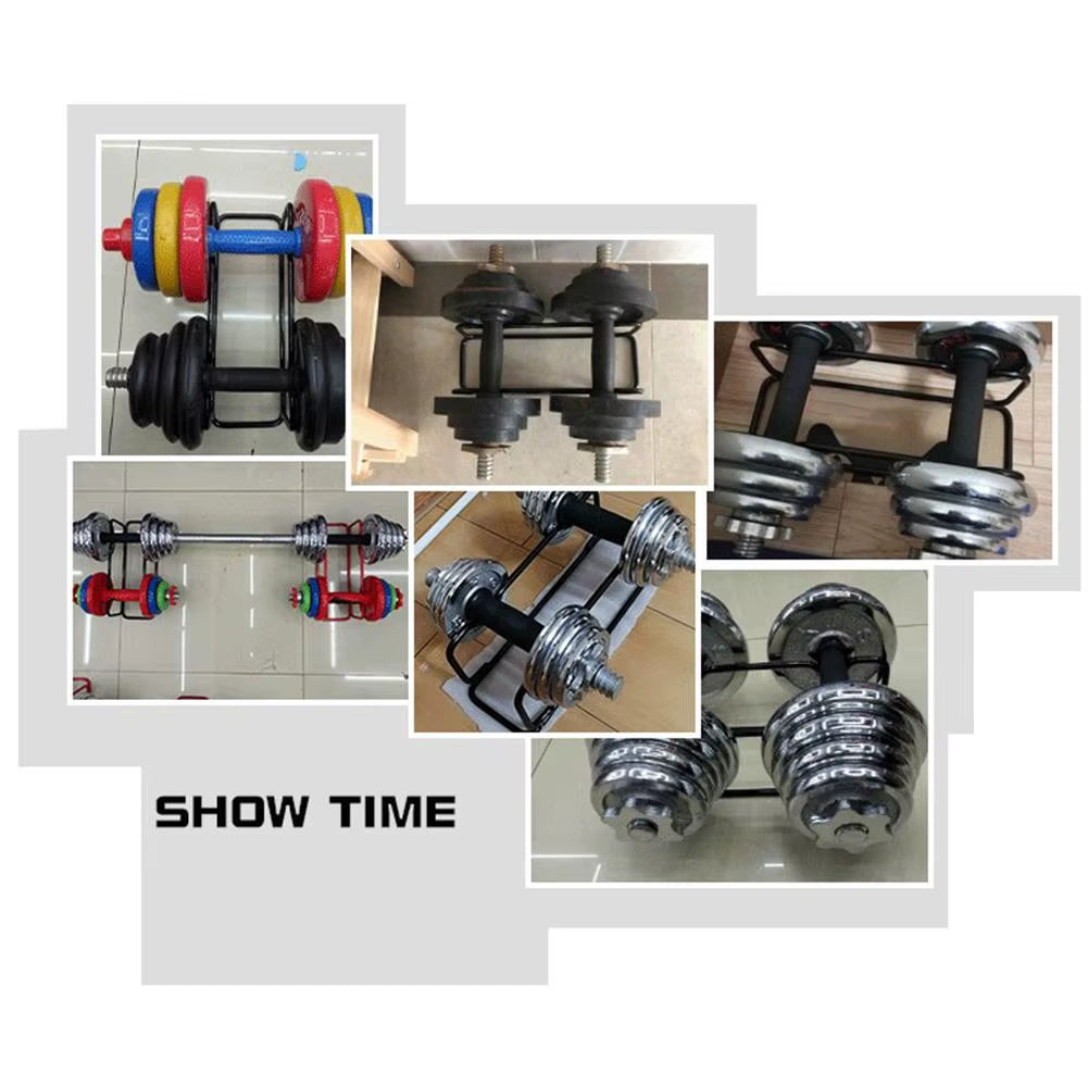 Dumbbell Storage Rack Compact Dumbbell Bracket Free Weight Stand for Home Gym Exercise Weight Lifting Rack Floor Bracket