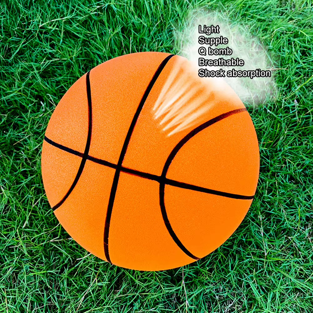 24/21/18Cm Bouncing Mute Ball Indoor Silent Basketball Silent Soft Foam Basketball Child Sports Toy Game Bounce Basket Balls