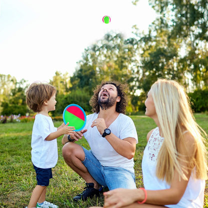 Toss and Catch Ball Set Kids Toys Outdoor Beach Pool Toys Ball Catch Sets Classic Outdoor Beach Games Yard Games for 3 4 5 6 7 8 Year Old Boys Girls Gifts Sports Easter Basket Stuffers